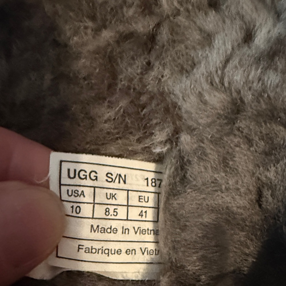 UGG Charcoal grey Buttoned Winter Boots - Picture 7 of 10